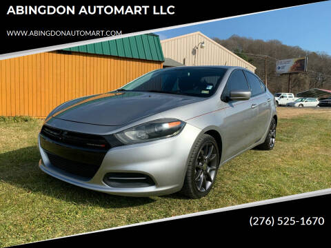 2016 Dodge Dart for sale at ABINGDON AUTOMART LLC in Abingdon VA