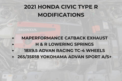2021 Honda Civic Type R Touring