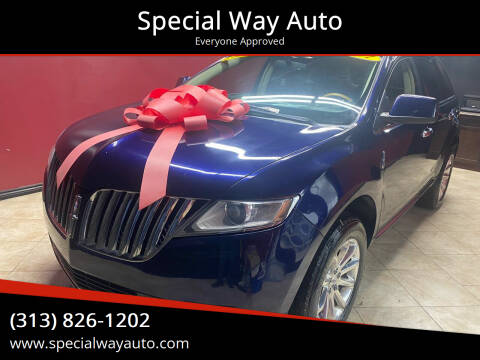 2011 Lincoln MKX for sale at Special Way Auto in Hamtramck MI