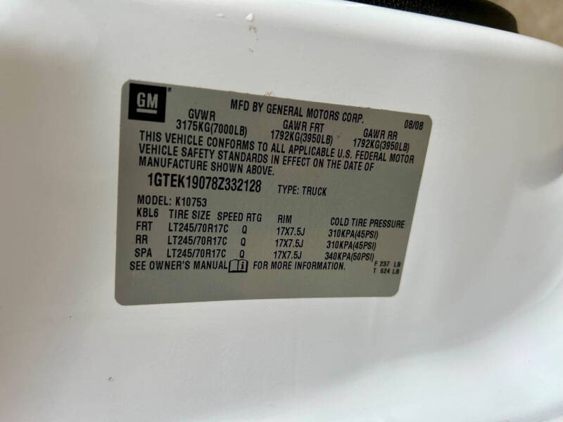 2008 GMC Sierra 1500 SLE2