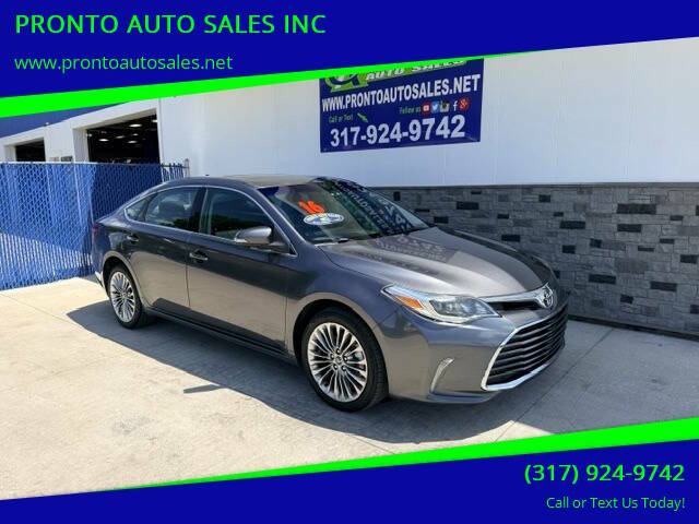 2016 Toyota Avalon