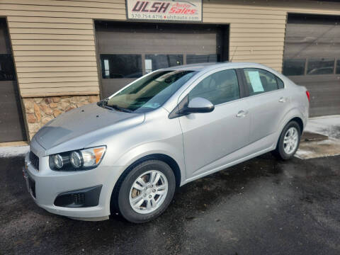 2015 Chevrolet Sonic for sale at Ulsh Auto Sales Inc. in Schuylkill Haven PA