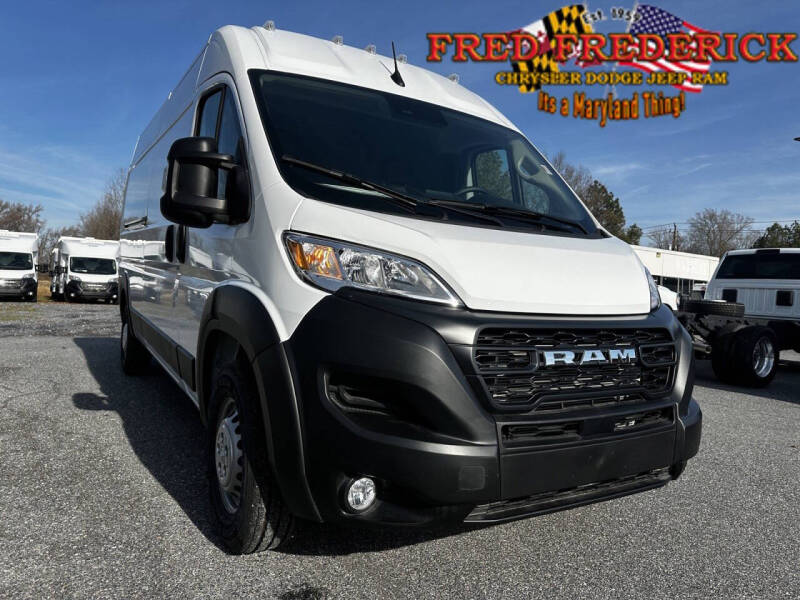 2024 RAM ProMaster for sale at FRED FREDERICK CHRYSLER, DODGE, JEEP, RAM, EASTON in Easton MD