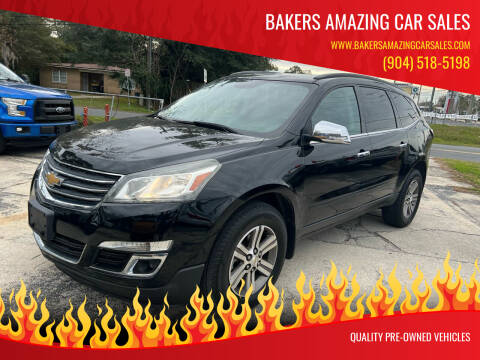 2016 Chevrolet Traverse for sale at Bakers Amazing Car Sales in Jacksonville FL
