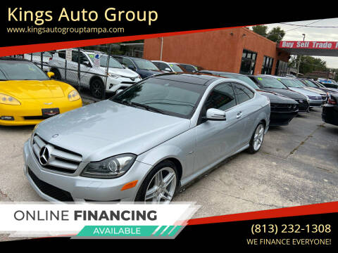 2012 Mercedes-Benz C-Class for sale at Kings Auto Group in Tampa FL