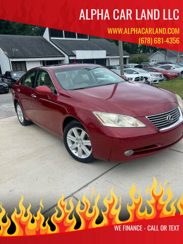 2009 Lexus ES 350 for sale at Alpha Car Land LLC in Snellville GA