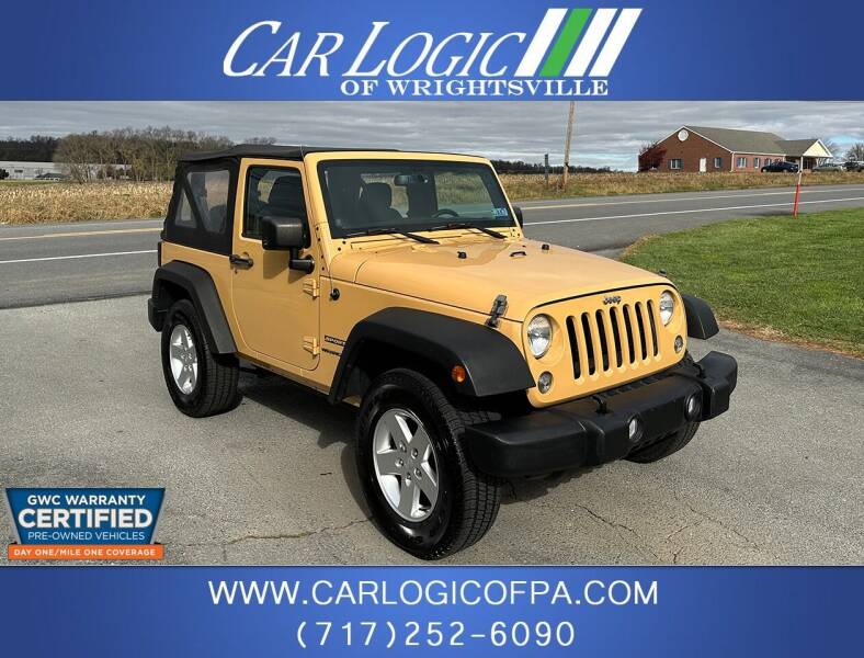 2014 Jeep Wrangler for sale at Car Logic of Wrightsville in Wrightsville PA
