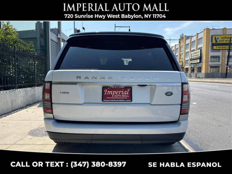 2016 Land Rover Range Rover HSE