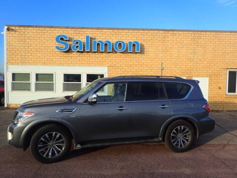 2020 Nissan Armada for sale at Salmon Automotive Inc. in Tracy MN