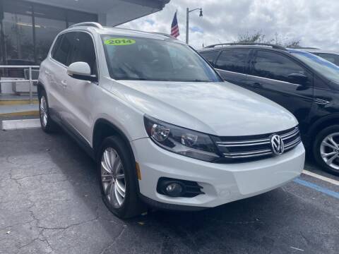 2014 Volkswagen Tiguan for sale at Mike Auto Sales in West Palm Beach FL