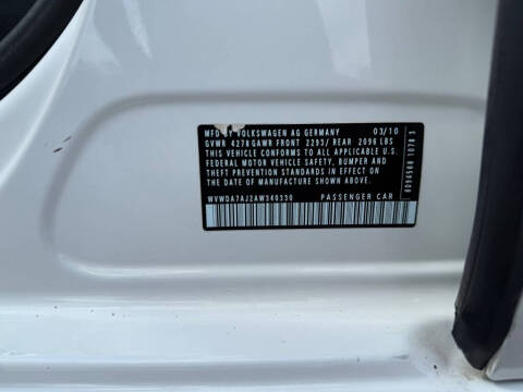 2010 Volkswagen Golf 2.5L