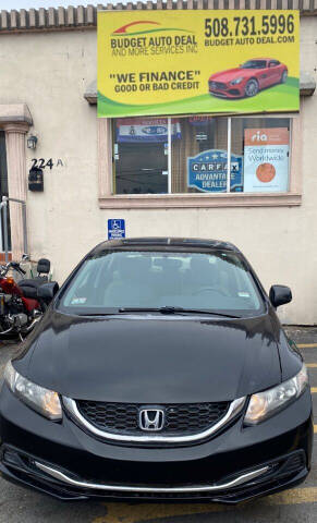 2013 Honda Civic for sale at Budget Auto Deal and More Services Inc in Worcester MA
