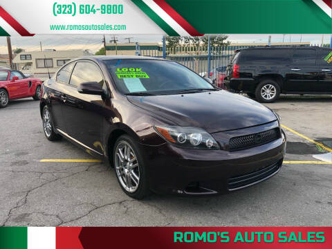 2010 Scion tC for sale at ROMO'S AUTO SALES in Los Angeles CA