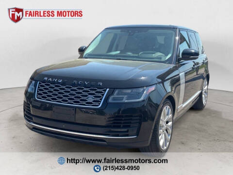 2019 Land Rover Range Rover HSE