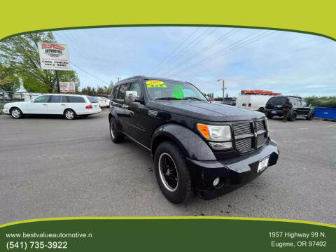 2007 Dodge Nitro for sale at Best Value Automotive in Eugene OR