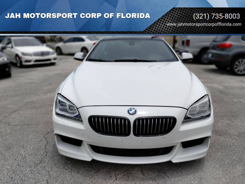 2014 BMW 6 Series for sale at JAH MOTORSPORT CORP OF FLORIDA in Cocoa FL