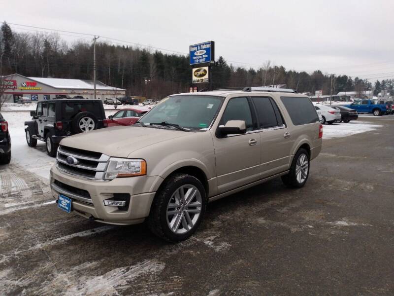 2017 Ford Expedition EL for sale at Ripley & Fletcher Pre-Owned Sales & Service in Farmington ME