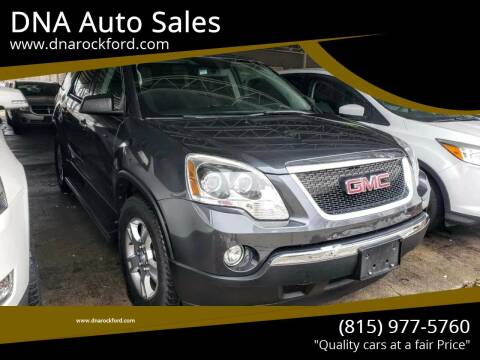 2011 GMC Acadia for sale at DNA Auto Sales in Rockford IL