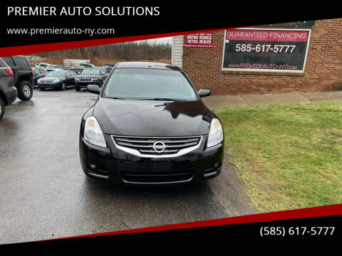 2011 Nissan Altima for sale at PREMIER AUTO SOLUTIONS in Spencerport NY