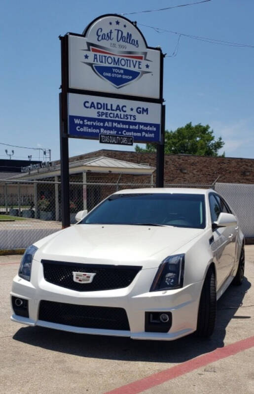 2012 Cadillac CTS for sale at East Dallas Automotive in Dallas TX