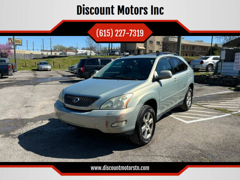 2005 Lexus RX 330 for sale at Discount Motors Inc in Nashville TN
