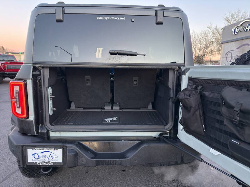 2022 Ford Bronco Wildtrak Advanced