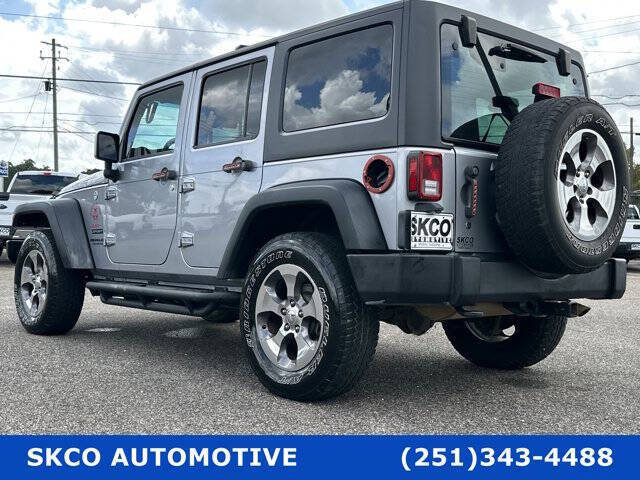 2016 Jeep Wrangler Unlimited Sport