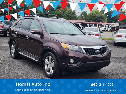 2013 Kia Sorento for sale at Homsi Auto Inc in Kannapolis NC