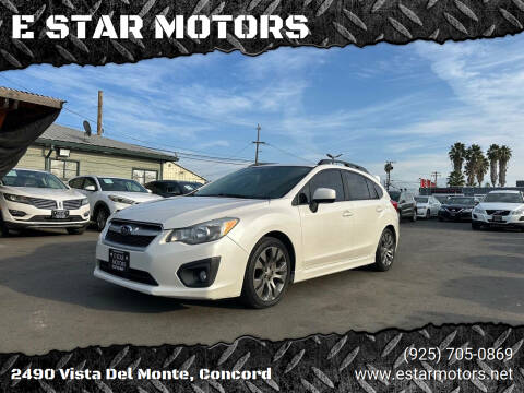 2014 Subaru Impreza for sale at E STAR MOTORS in Concord CA