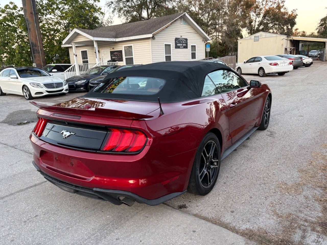 2019 Ford Mustang for sale at Hobgood Auto Sales in Land O Lakes, FL