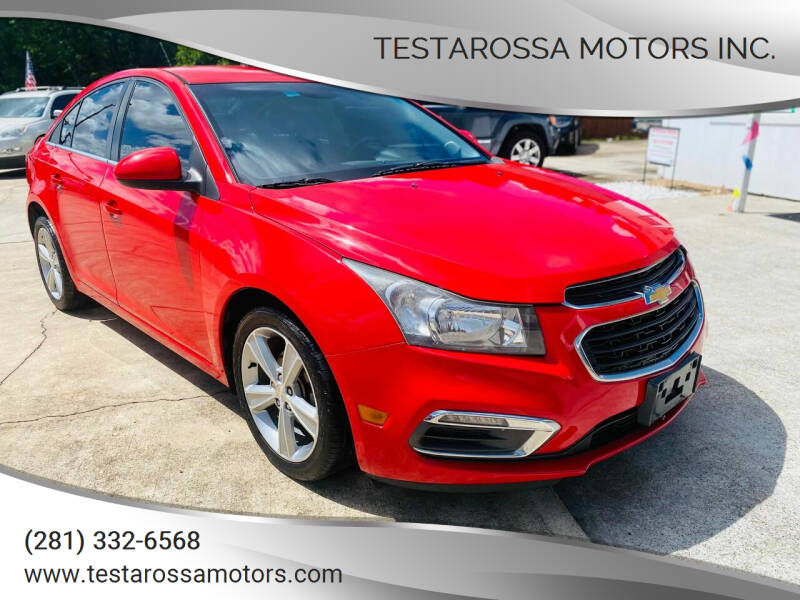 2016 Chevrolet Cruze Limited for sale at Testarossa Motors Inc. in League City TX