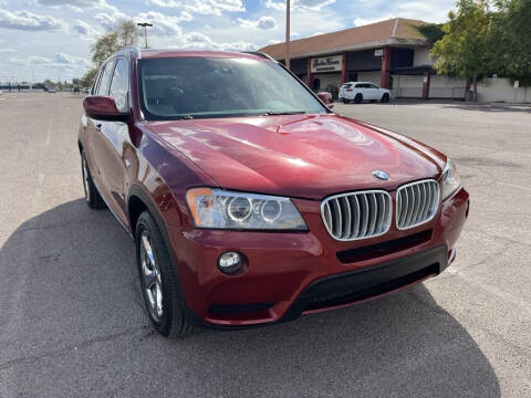 2012 BMW X3 for sale at Rollit Motors in Mesa AZ