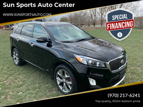 2016 Kia Sorento for sale at Sun Sports Auto Center in Loveland CO