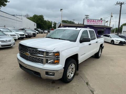 2014 Chevrolet Silverado 1500 for sale at Quality Auto Sales LLC in Garland TX