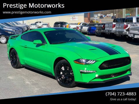 2019 Ford Mustang for sale at Prestige Motorworks in Concord NC