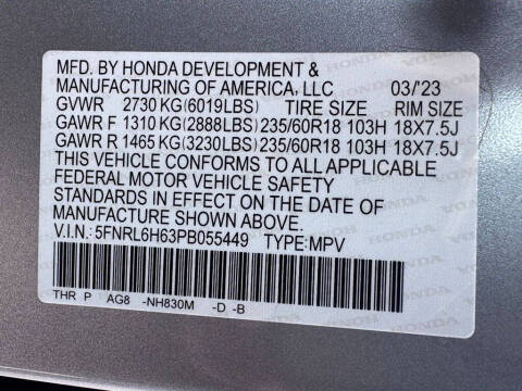 2023 Honda Odyssey EX-L