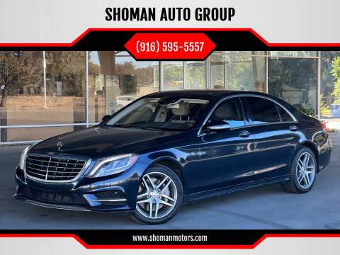2014 Mercedes-Benz S-Class for sale at SHOMAN AUTO GROUP in Davis CA
