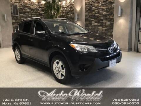 2014 Toyota RAV4 for sale at Auto World Used Cars in Hays KS