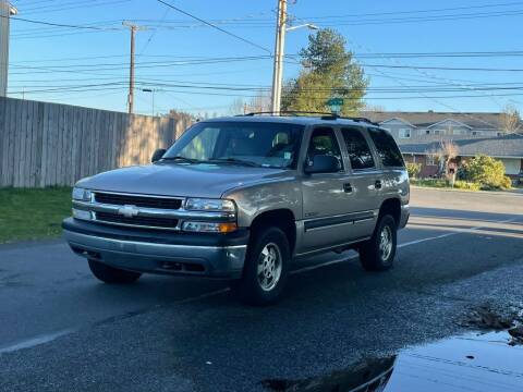 2001 Chevrolet Tahoe for sale at Baboor Auto Sales in Lakewood WA