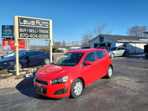 2016 Chevrolet Sonic for sale at Lewis Auto in Mountain Home AR