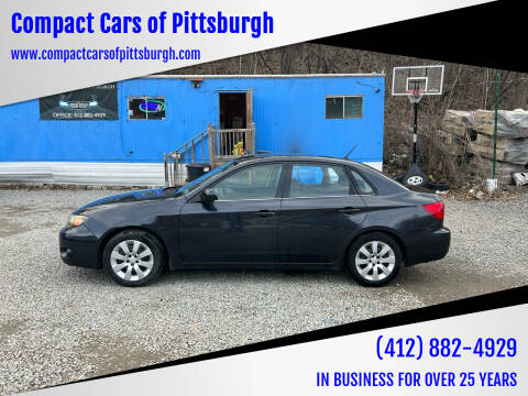 2009 Subaru Impreza for sale at Compact Cars of Pittsburgh in Pittsburgh PA