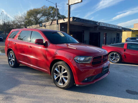 2014 Dodge Durango for sale at Texas Luxury Auto in Houston TX