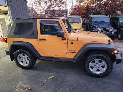2012 Jeep Wrangler for sale at MX Motors LLC in Ashland MA