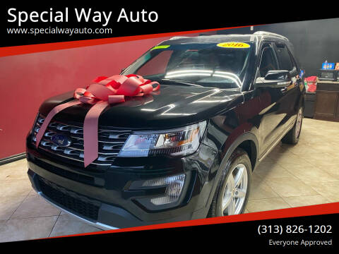 2016 Ford Explorer for sale at Special Way Auto in Hamtramck MI