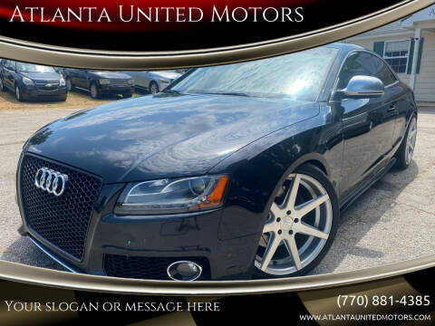 2009 Audi S5 for sale at Atlanta United Motors in Jefferson GA