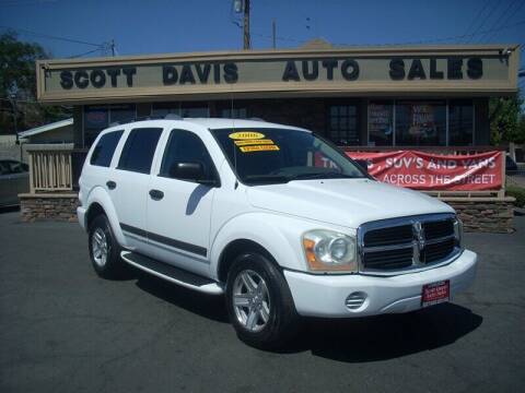 2006 Dodge Durango for sale at Scott Davis Auto Sales in Turlock CA