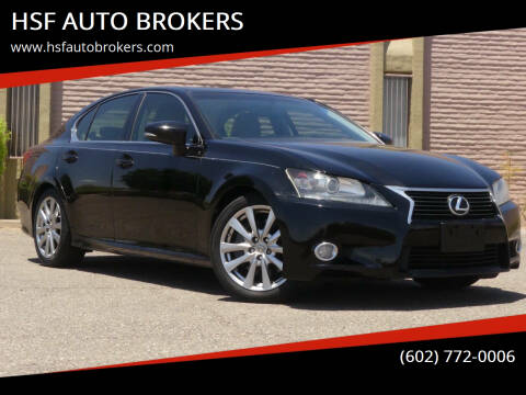 2014 Lexus GS 350 for sale at HSF AUTO BROKERS in Phoenix AZ