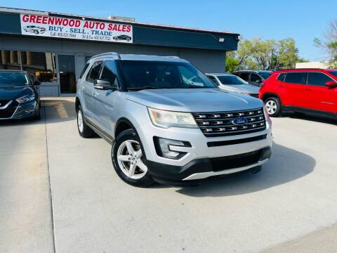 2016 Ford Explorer for sale at GREENWOOD AUTO LLC in Lincoln NE
