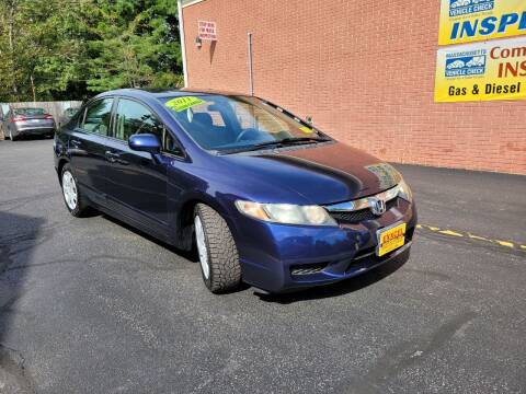 2011 Honda Civic for sale at Exxcel Auto Sales in Ashland MA