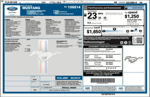 2019 Ford Mustang EcoBoost Premium